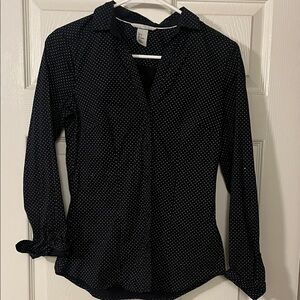 H&M Polka Dot Button-Down Top